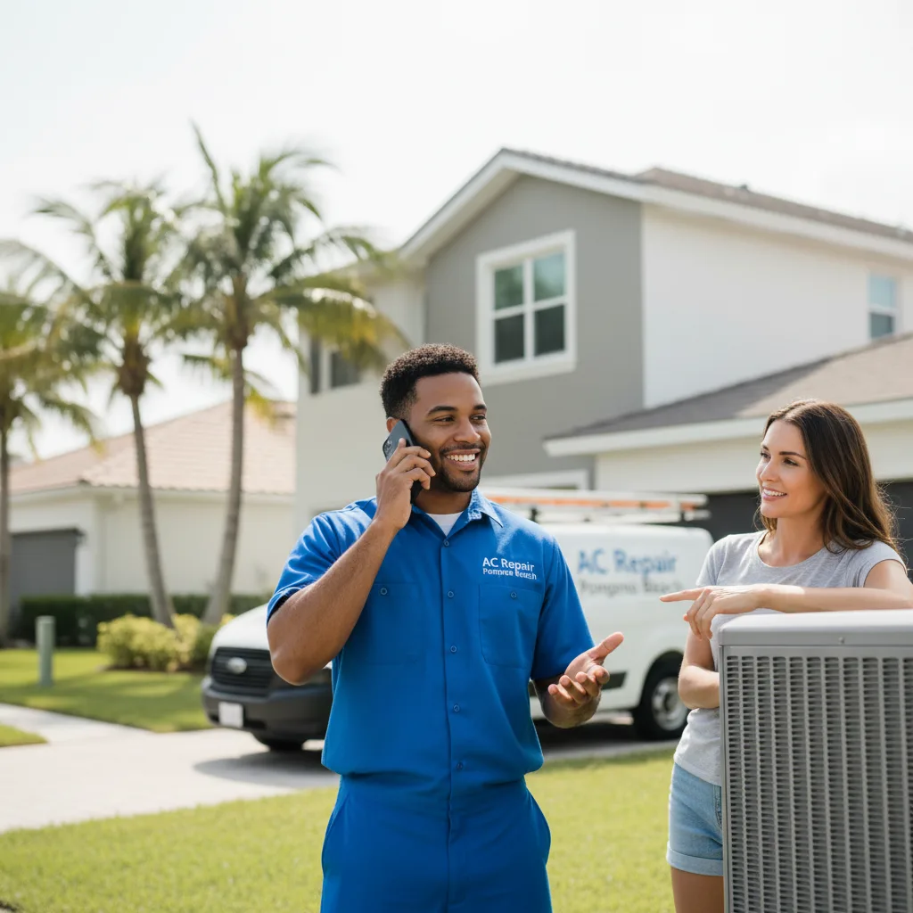 AC Repair Pompano Beach customer support in Novi